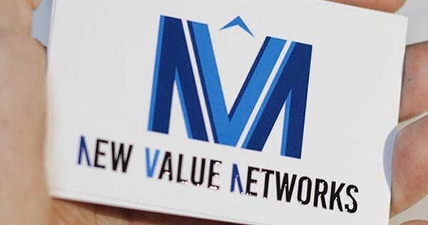 Identidad visual corporativa New Value Networks