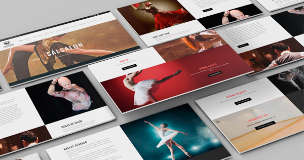 Portfolio diseño web: Escuela de baile Sálsalon